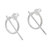 Sterling silver drop earrings, 'Modern Glyphs' - Geometric Sterling Silver Drop Earrings from Thailand (image 2c) thumbail