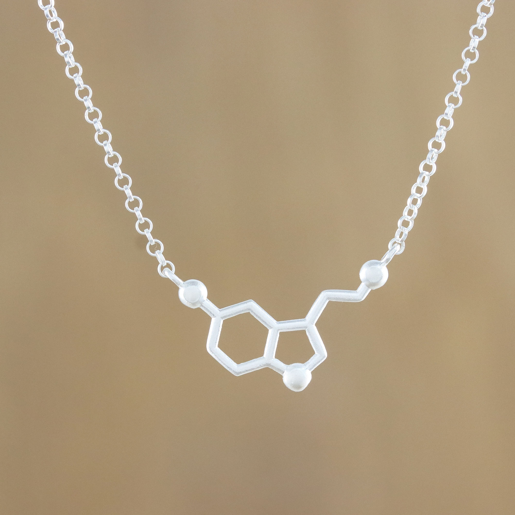 Adrenalin Molecule Necklace - TheSexyScientist