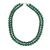Quartz beaded necklace, 'Double Jungle Strand' - Double Strand Quartz Beaded Necklace from Thailand thumbail