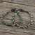 Agate beaded bracelets, 'Beautiful Forever' (pair) - Agate Beaded Bracelets from Thailand (Pair) (image 2b) thumbail