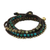 Serpentine and unakite beaded wrap bracelet, 'Voice of the Forest' - Serpentine and Unakite Beaded Wrap Bracelet (image 2a) thumbail