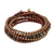 Agate beaded wrap bracelet, 'Boho Dream' - Agate Beaded Wrap Bracelet thumbail