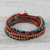 Serpentine beaded wrap bracelet, 'Boho Dream' - Serpentine Beaded Wrap Bracelet (image 2) thumbail