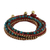 Serpentine beaded wrap bracelet, 'Boho Dream' - Serpentine Beaded Wrap Bracelet thumbail