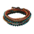 Serpentine beaded wrap bracelet, 'Boho Holiday' - Boho Serpentine Beaded Wrap Bracelet from Thailand