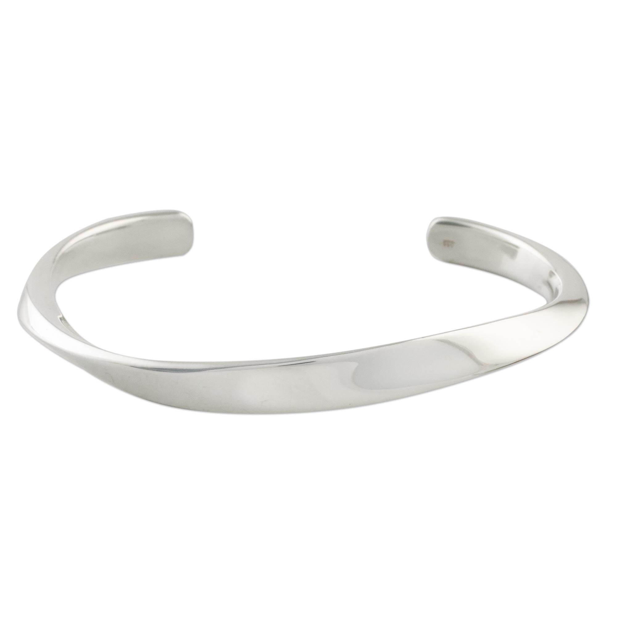 Constellations  Sterling Silver Shooting Star Cuff Bracelet