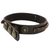 Leather wristband bracelet, 'Tenacious Nature in Brown' - Handmade Leather Wristband Bracelet in Brown from Thailand (image 2d) thumbail