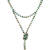 Lasso-Halskette aus Glasperlen - Bunte Glasperlen-Lariat-Halskette aus Thailand