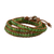 Quartz beaded wrap bracelet, 'Spring Forest' - Green Quartz Beaded Wrap Bracelet from Thailand thumbail