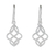 Sterling silver dangle earrings, 'Mystical Waves' - Sterling Silver Dangle Earrings with Openwork Designs