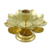 Brass candlesticks, 'Luminous Lotus' (pair) - Brass Thai Lotus Blossom Candlesticks for Tapers (Pair) (image 2d) thumbail