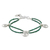 Serpentine beaded charm bracelet, 'Minty Karen' - Serpentine Beaded Charm Bracelet from Thailand (image 2d) thumbail