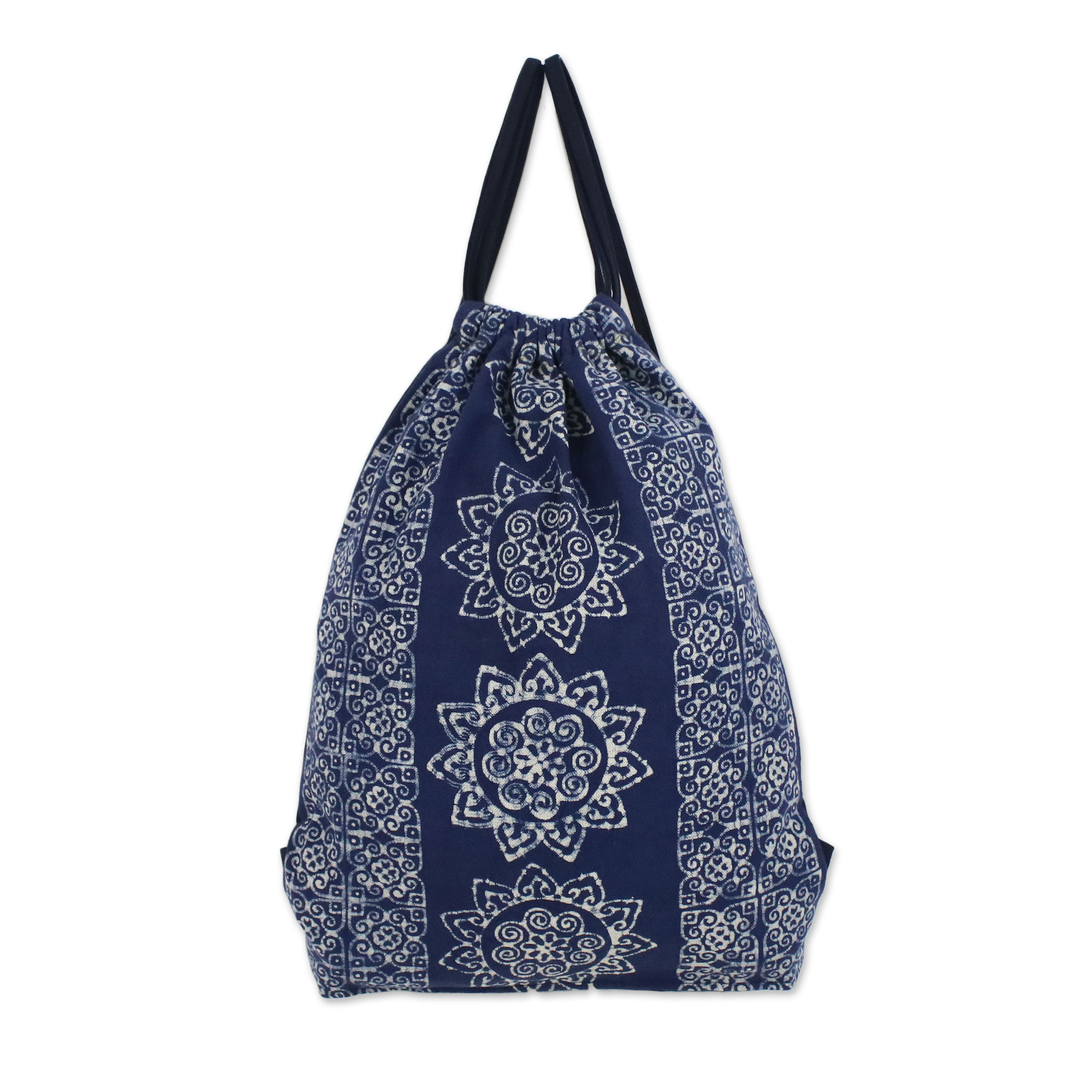 cotton drawstring backpack