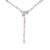 Cultured pearl Y-necklace, 'Beautiful Butterfly' - Cultured Pearl Butterfly Y-Necklace from Thailand thumbail