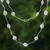 Rhodium plated cultured pearl link necklace, 'Shining World' - Rhodium Plated Cultured Pearl Link Necklace from Thailand (image 2) thumbail