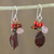 Jasper dangle earrings, 'Summer Symphony' - Jasper Beaded Dangle Earrings from Thailand (image 2) thumbail