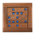 Wood puzzle, 'Blue Dots' - Blue Dot Raintree Wood Puzzle from Thailand (image 2d) thumbail