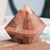 Wood puzzle, 'Brilliant Diamond' - Diamond-Shaped Raintree Wood Puzzle from Thailand thumbail