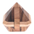 Wood puzzle, 'Brilliant Diamond' - Diamond-Shaped Raintree Wood Puzzle from Thailand (image 2d) thumbail