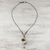Multi-gemstone pendant necklace, 'Bohemian Delicacy' - Multi-Gemstone Bohemian Pendant Necklace from Thailand (image 2b) thumbail