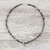 Tourmaline beaded pendant necklace, 'Beautiful Om' - Tourmaline Om Beaded Pendant Necklace from Thailand (image 2b) thumbail