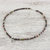 Tourmaline beaded pendant necklace, 'Beautiful Om' - Tourmaline Om Beaded Pendant Necklace from Thailand (image 2c) thumbail
