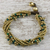 Serpentine beaded torsade bracelet, 'Happy Trip' - Serpentine Beaded Torsade Bracelet from Thailand (image 2) thumbail