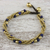 Lapis lazuli beaded torsade bracelet, 'Musical Love' - Lapis Lazuli and Brass Beaded Torsade Bracelet from Thailand (image 2b) thumbail