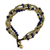 Lapis lazuli beaded torsade bracelet, 'Elegant Celebration' - Lapis Lazuli Adjustable Beaded Bracelet from Thailand thumbail