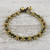 Agate beaded anklet, 'Musical Dream' - Agate Adjustable Beaded Anklet from Thailand (image 2) thumbail