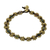 Agate beaded anklet, 'Musical Dream' - Agate Adjustable Beaded Anklet from Thailand thumbail