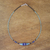 Lapis lazuli and apatite beaded necklace, 'Water Lover' - Lapis Lazuli and Apatite Beaded Necklace from Thailand (image 2b) thumbail
