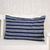 Batik cotton pillow sham, 'Simply Striped' - Striped Batik Cotton Pillow Sham from Thailand