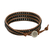 Onyx beaded wrap bracelet, 'Calm Touch' - Onyx Beaded Wrap Bracelet from Thailand (image 2d) thumbail