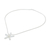 Cultured pearl pendant necklace, 'Joyful Starfish' - Karen Silver and Cultured Pearl Starfish Pendant Necklace (image 2e) thumbail