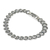 Marcasite link bracelet, 'Abstract Love' - Marcasite and Sterling Silver Link Bracelet from Thailand (image 2d) thumbail
