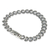 Marcasite link bracelet, 'Abstract Love' - Marcasite and Sterling Silver Link Bracelet from Thailand (image 2e) thumbail