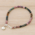 Tourmaline beaded bracelet, 'Rainbow Sweetness' - Colorful Tourmaline Beaded Bracelet from Thailand (image 2c) thumbail