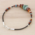 Multi-gemstone beaded bracelet, 'Bohemian Style' - Multi-Gemstone Beaded Bracelet from Thailand (image 2c) thumbail