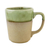 Ceramic mug, 'Green Patina' - Handcrafted Brown and Green Two-Tone Ceramic Mug (image 2a) thumbail