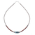 Jasper beaded pendant necklace, 'Lake Day' - Jasper Beaded Pendant Necklace from Thailand thumbail