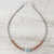 Jasper beaded pendant necklace, 'Lake Day' - Jasper Beaded Pendant Necklace from Thailand