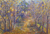 Fai Kham – Impressionistisches Ölgemälde des Waldweges