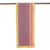 Cotton and silk blend table runner, 'Woven Magenta' - Traditional Handmade Yok Dok Cotton and Silk Table Runner (image 2b) thumbail