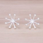 Sterling silver stud earrings, 'Delightful Stars' - Sterling Silver Star Stud Earrings from Thailand