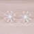 Sterling silver stud earrings, 'Delightful Stars' - Sterling Silver Star Stud Earrings from Thailand (image 2) thumbail