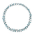 Magnesit-Halskette mit langen Gliedern, 'Sky Magnificence - Magnesitgliederkette aus Thailand