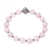 Rose quartz beaded stretch bracelet, 'Pink Marvel' - Rose Quartz Beaded Stretch Bracelet from Thailand thumbail