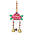 Beaded mobile, 'Mandarin Peony' - Floral Beaded Mobile Crafted in Thailand