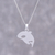 Sterling silver pendant necklace, 'Killer Whale' - Sterling Silver Killer Whale Pendant Necklace from Thailand